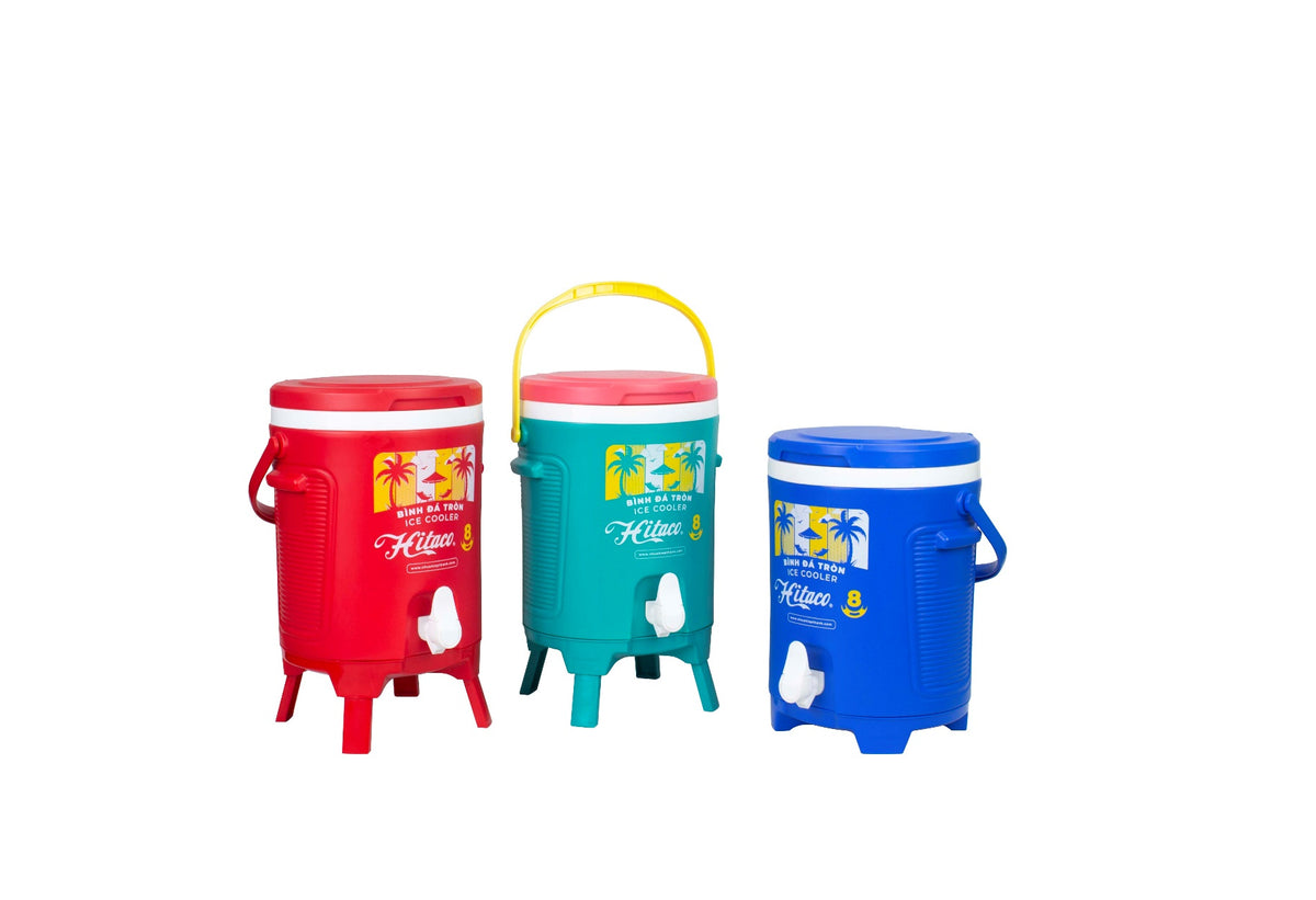 Round Hibox 18L Striped Insulated Container – Restaurants, Seafood | Hiep Thanh