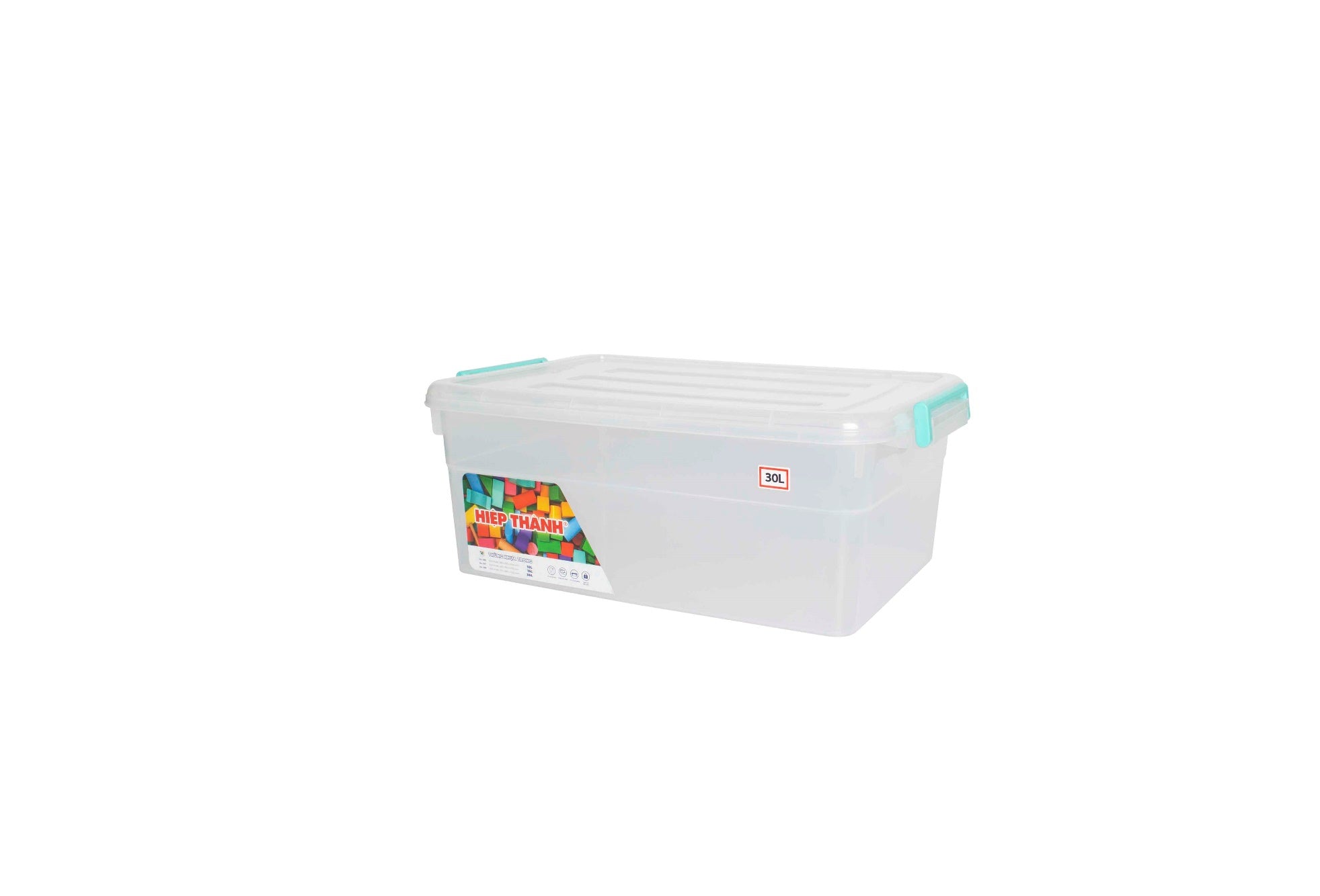 Thùng đa năng nhựa 30L mã 523 – Nhựa Hiệp Thành