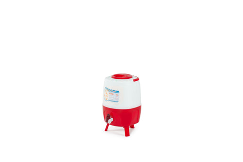 Bình đá có vòi Hibox 10L màu đỏ - Nhựa Hiệp Thành