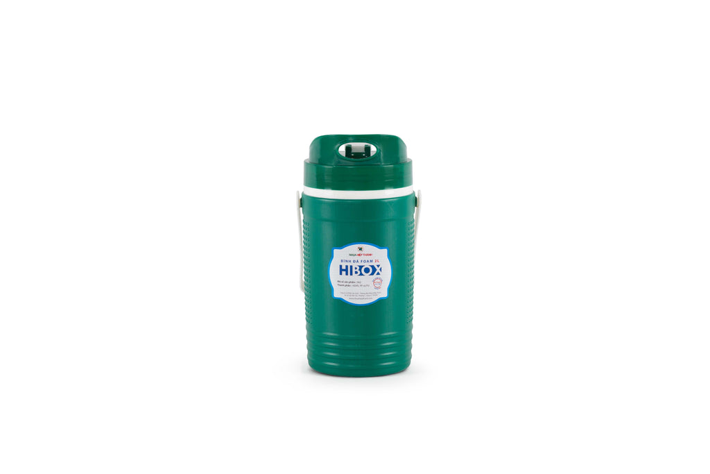 Bình đá quai xách Hibox 2L mặt trước - Nhựa Hiệp Thành