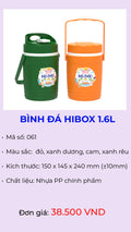 Bình đá Hibox 1.6L quai rộng model 061 – Nhựa Hiệp Thành
