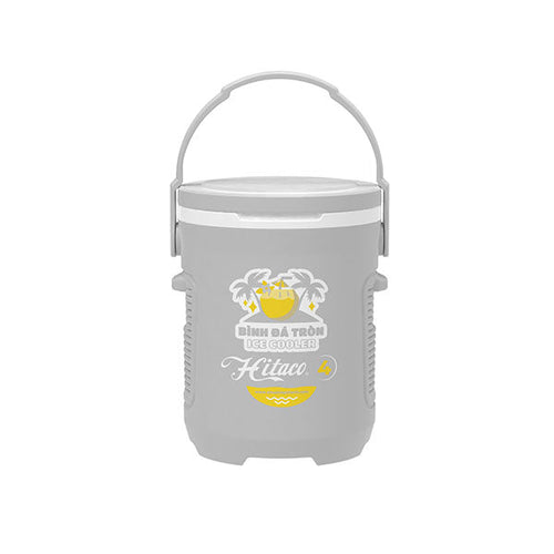 Bình đá Hibox 4L mặt sau - Nhựa Hiệp Thành