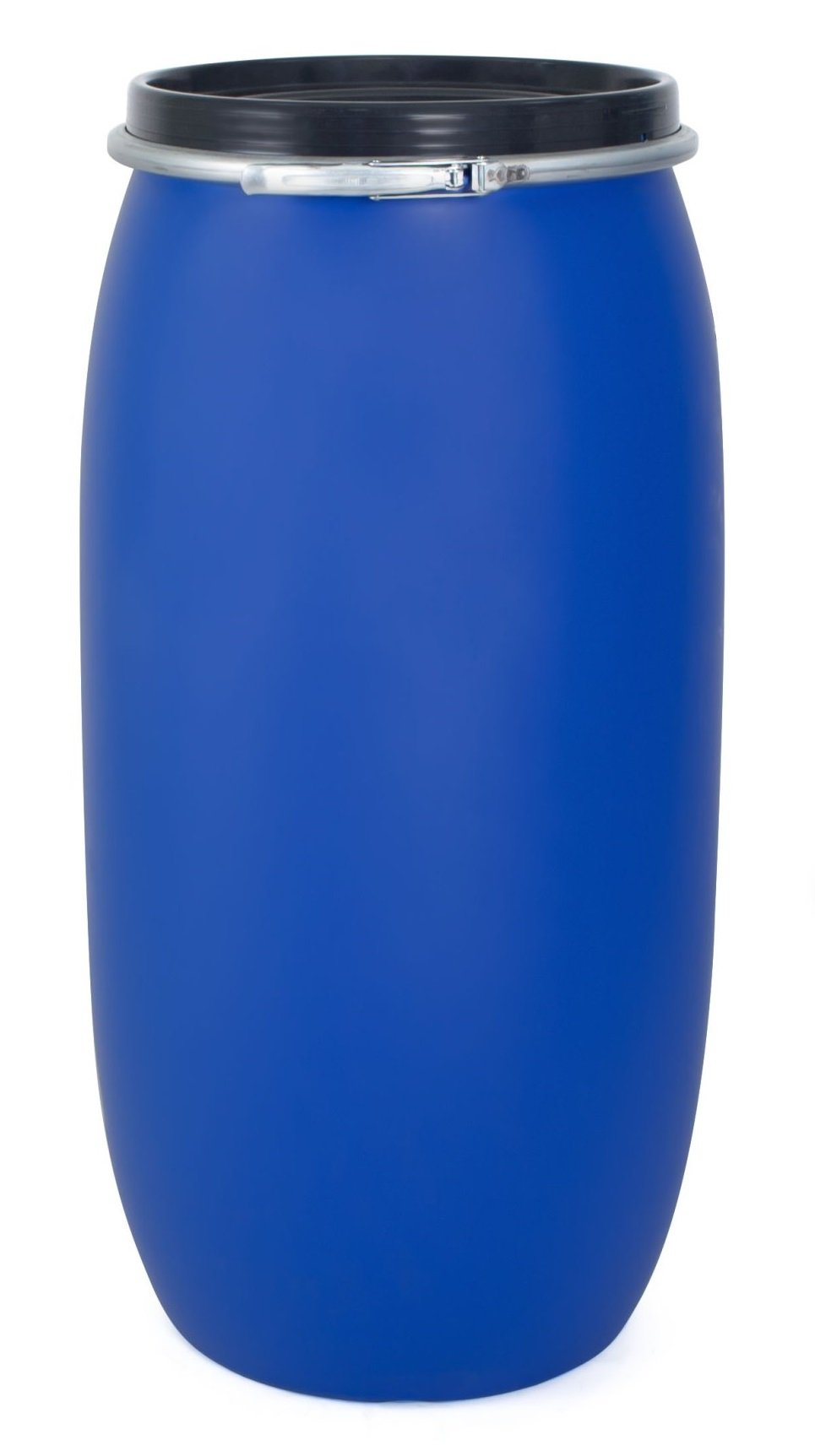 Thùng phuy nhựa HDPE 160L đai sắt Open-Top – Nhựa Hiệp Thành