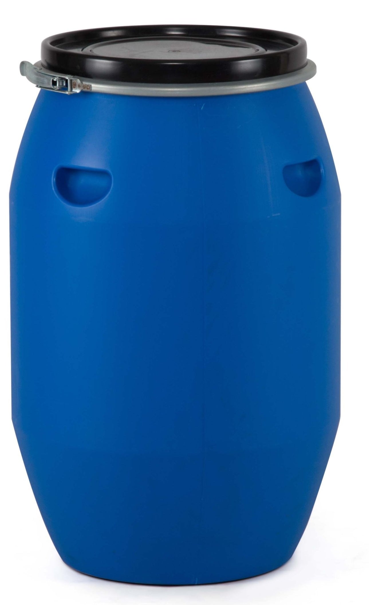 Thùng phuy nhựa HDPE 120L đai sắt Open-Top – Nhựa Hiệp Thành