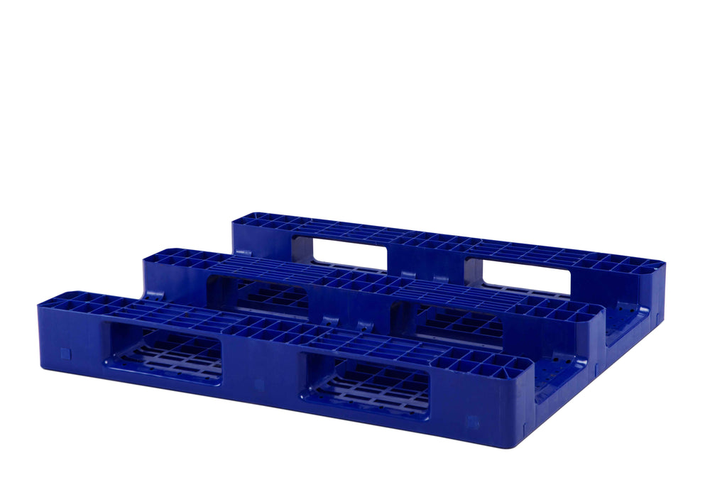 Pallet nhựa 466LS lõi sắt mặt dưới 1200x1000mm tải 5 tấn - Nhựa Hiệp Thành