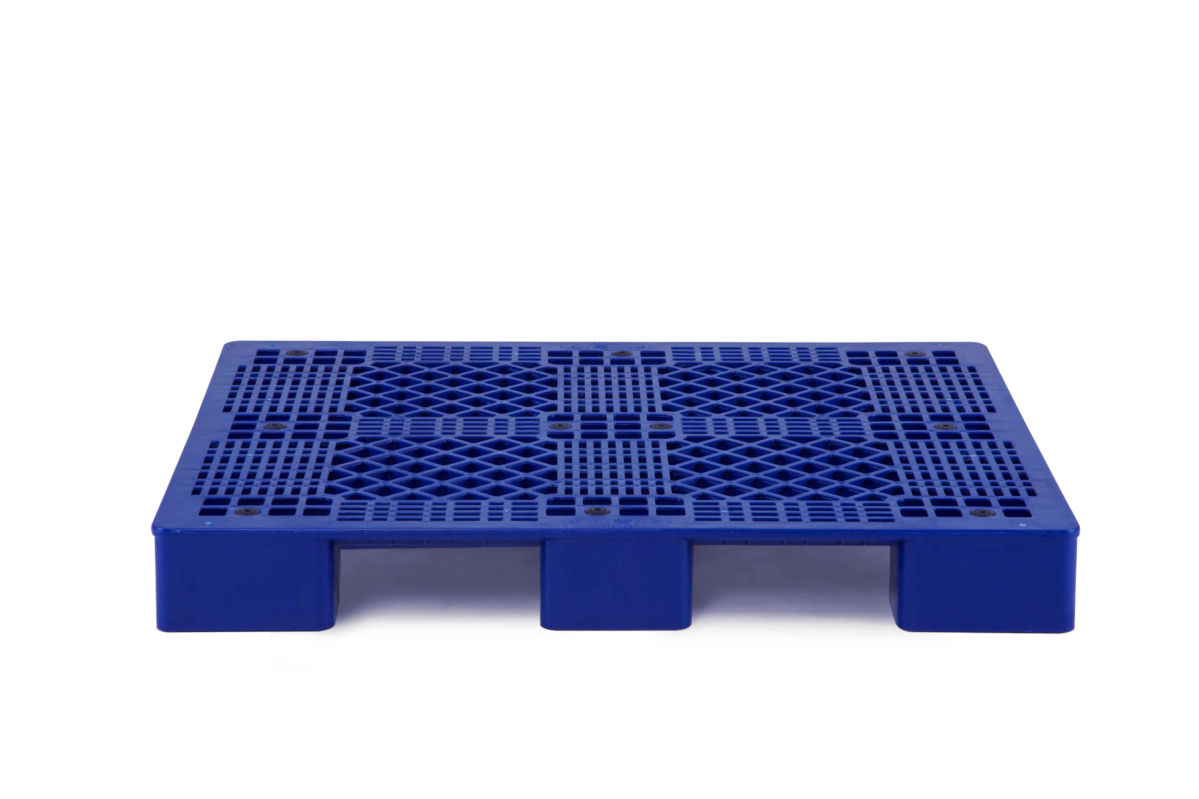 Mua Pallet Nhựa Chân 496C HDPE Mặt Lưới 1200×1000×140 – Tải 3 Tấn | Hiệp Thành