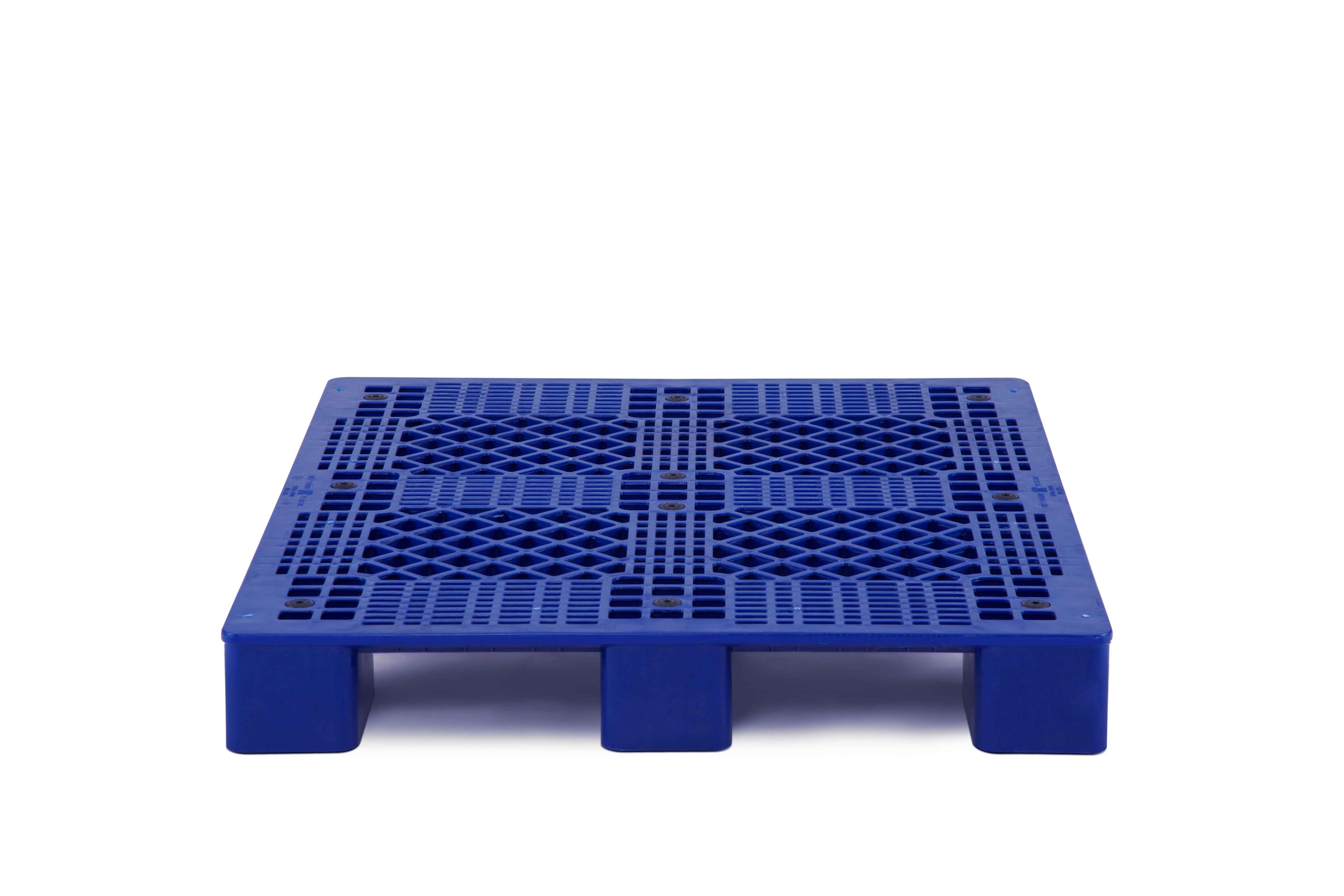 Mua Pallet Nhựa Chân 496C HDPE Mặt Lưới 1200×1000×140 – Tải 3 Tấn | Hiệp Thành
