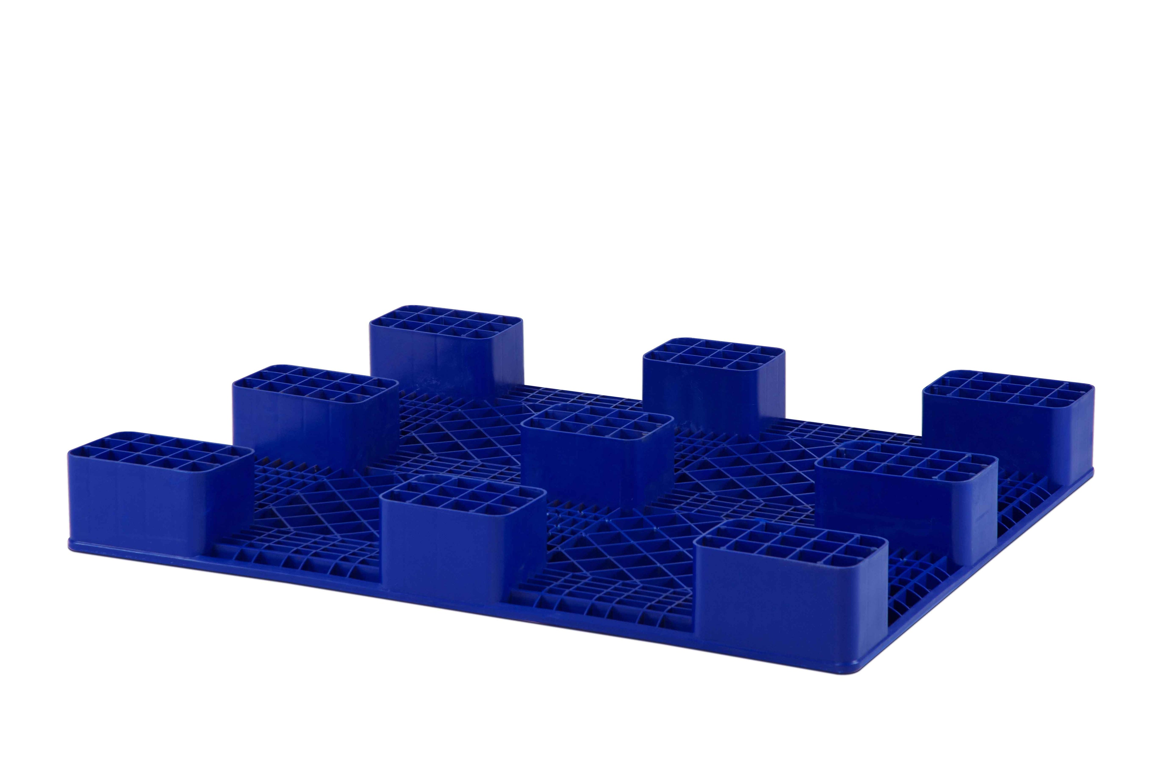 Mua Pallet Nhựa Chân 497C HDPE Mặt Bít 1200×1000×140 – Tải 3 Tấn | Hiệp Thành