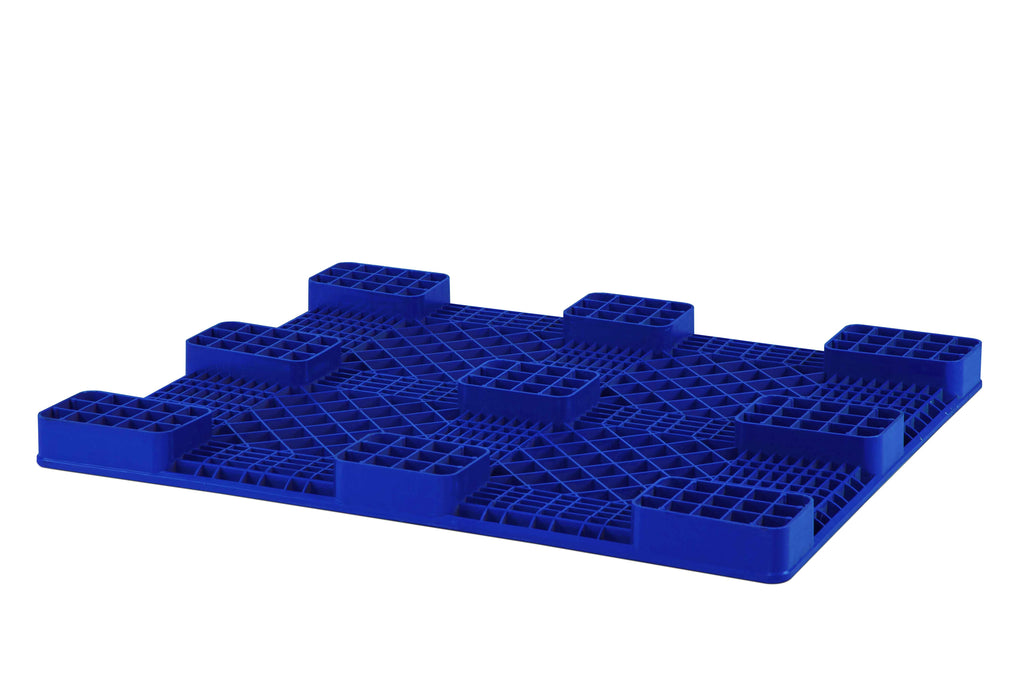 Pallet nhựa tấm 497T HDPE mặt bít mặt dưới 1200x1000x78mm tải 3 tấn - Nhựa Hiệp Thành