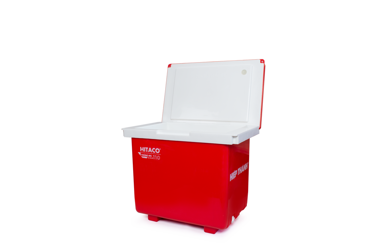 Thùng đá Hibox Foam 110L mở nắp - Nhựa Hiệp Thành