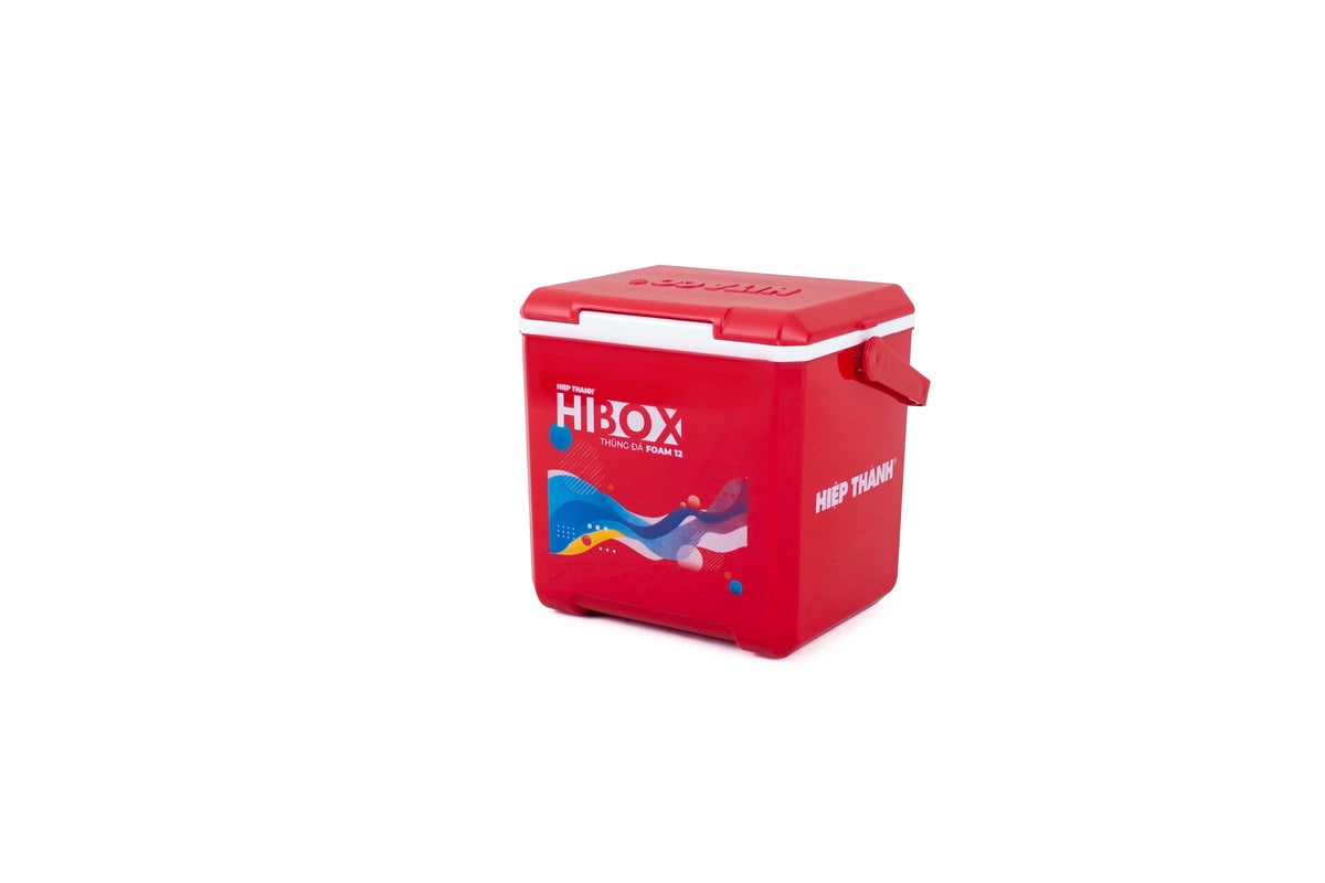 Thùng đá Hibox Foam 12L mặt sau - Nhựa Hiệp Thành