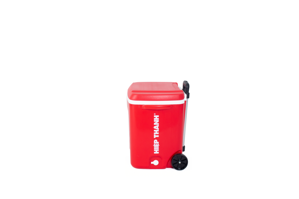 Thùng đá có bánh xe Hibox Foam 42L mặt hông - Nhựa Hiệp Thành