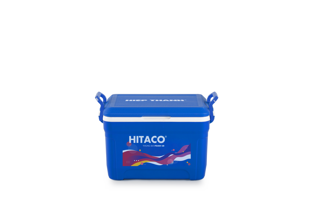 Thùng đá Hibox Foam 48L mặt chính - Nhựa Hiệp Thành