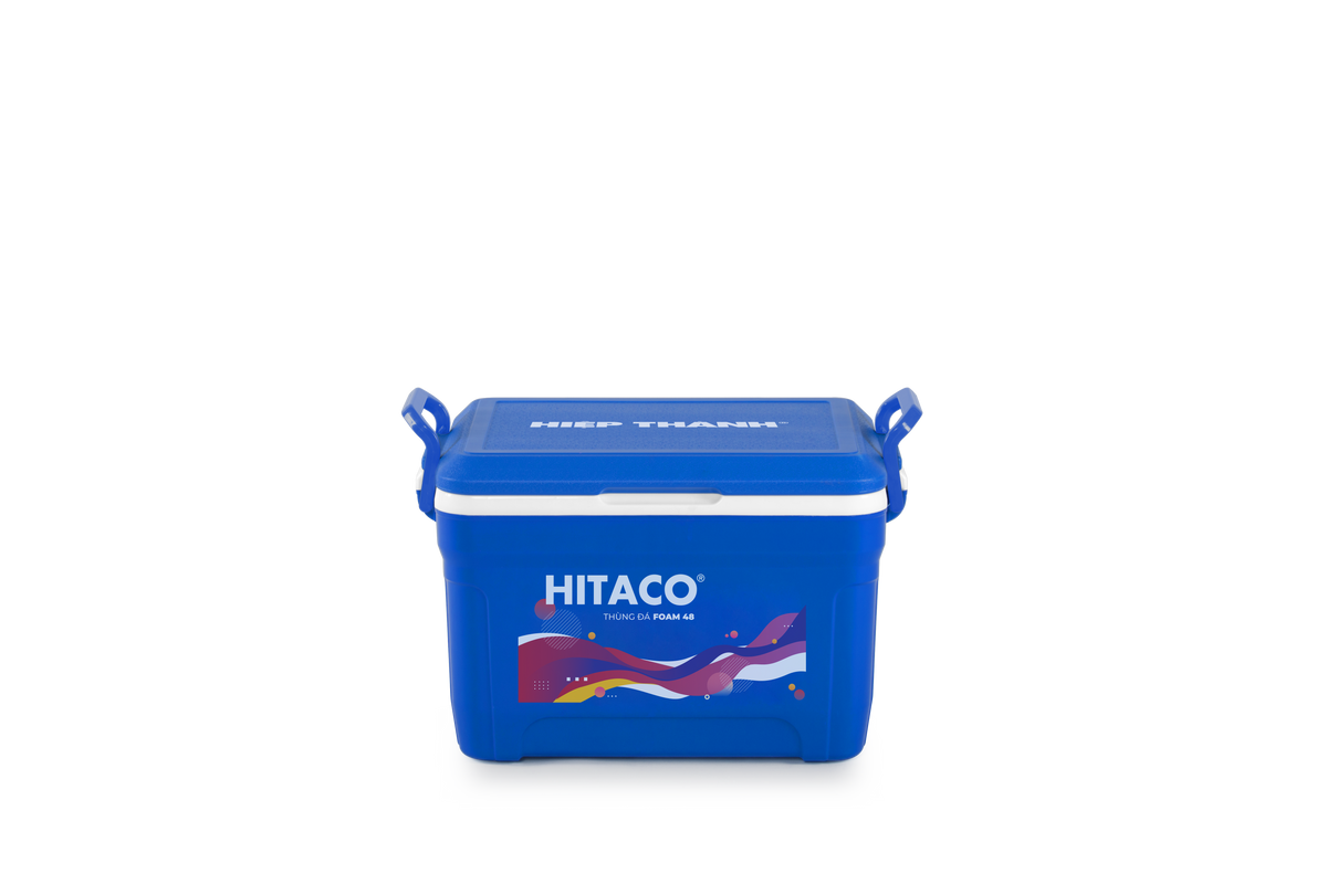 Thùng đá Hibox Foam 48L mặt chính - Nhựa Hiệp Thành