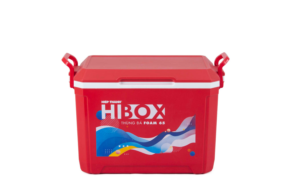 Thùng đá Hibox Foam 65L mặt chính - Nhựa Hiệp Thành