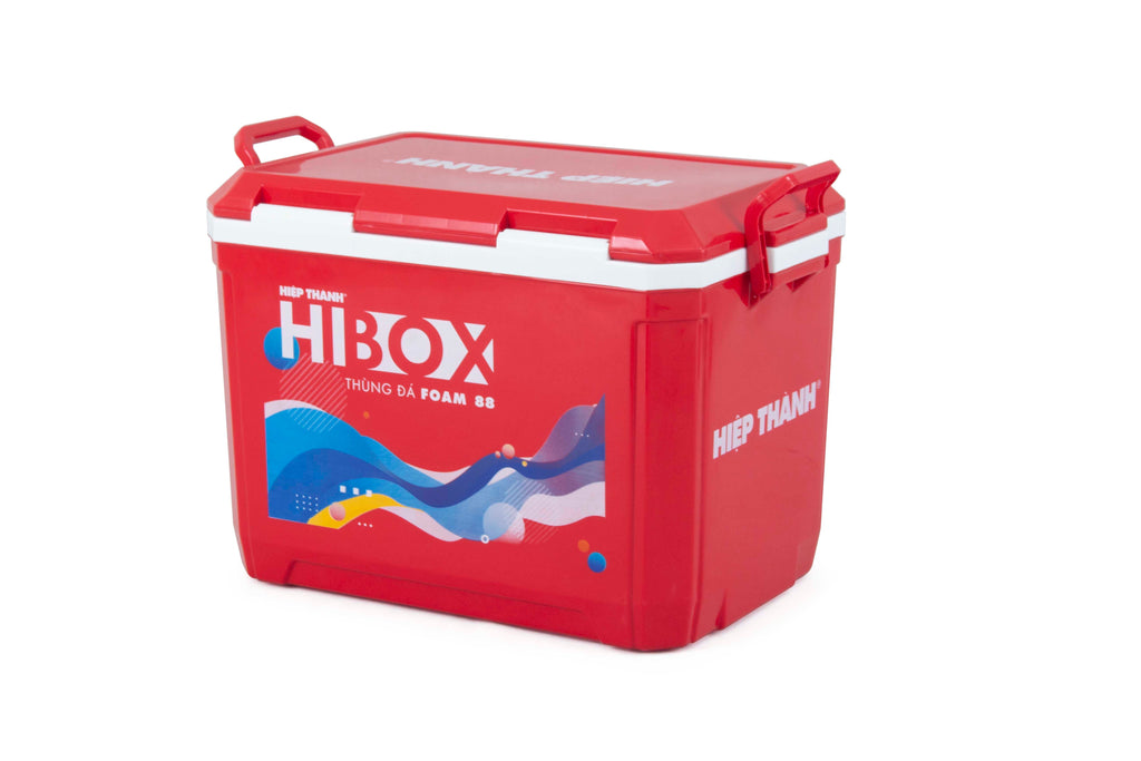Thùng đá Hibox Foam 88L mặt sau - Nhựa Hiệp Thành